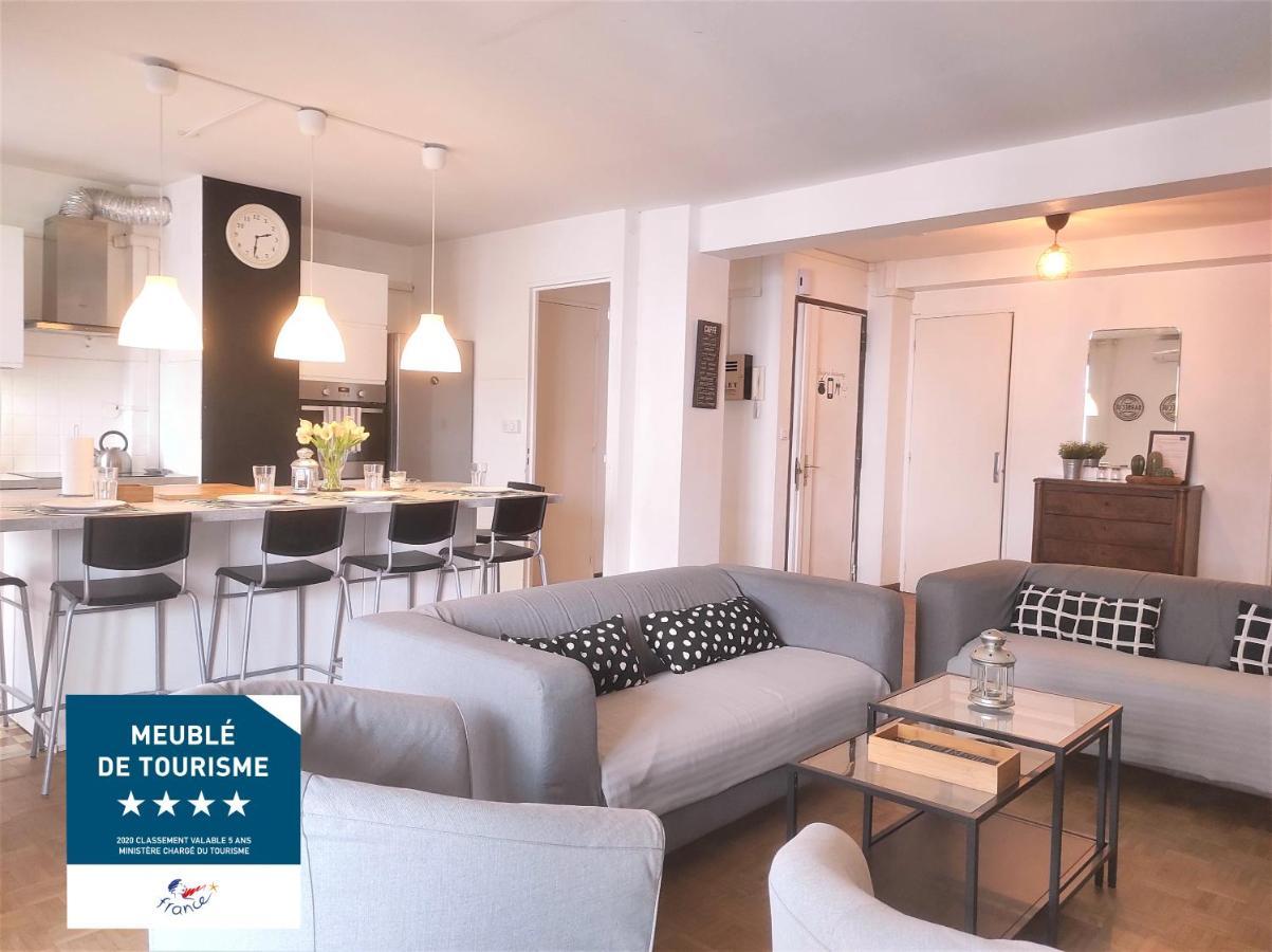 Apartment Standing, 3 Chambres, Clim Et Garage Priv Proche Panier Et Terrasses Port Marseille